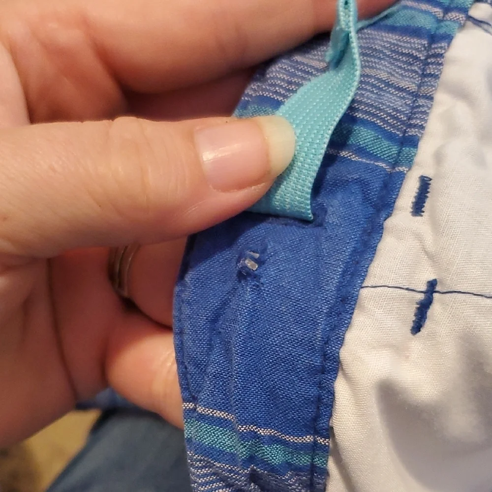 🐻  Old Navy Blue Striped Kids Shorts